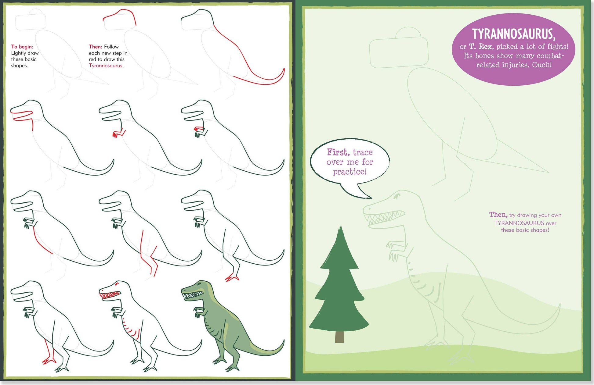 Learn To Draw . . . Dinosaurs!