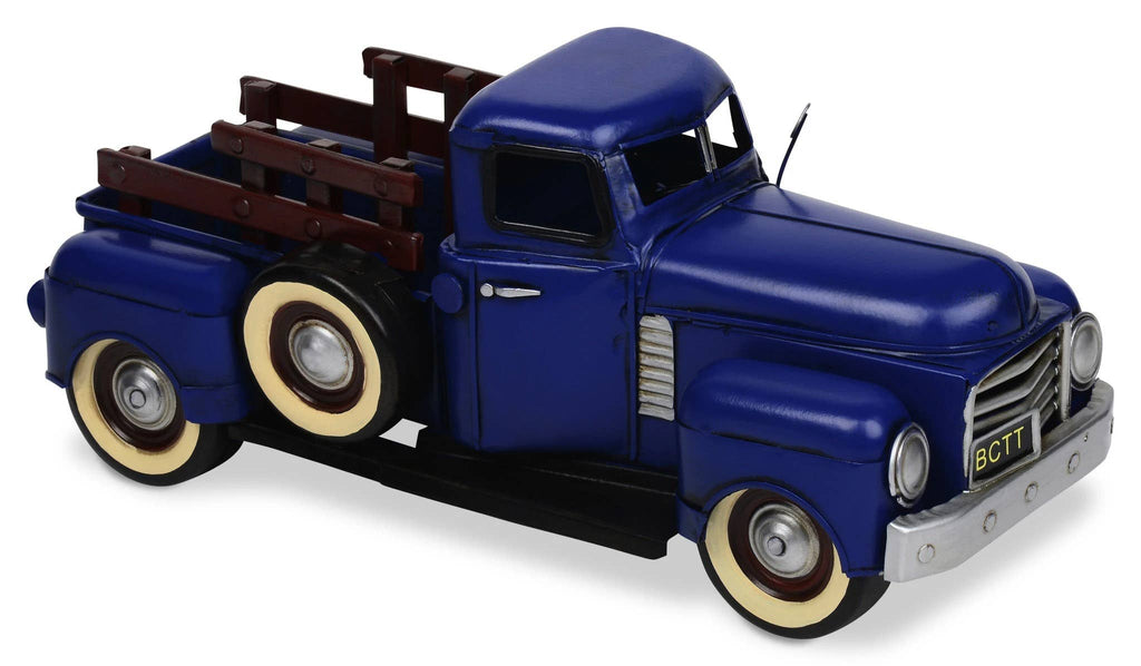 Blue Cattle Truck Display