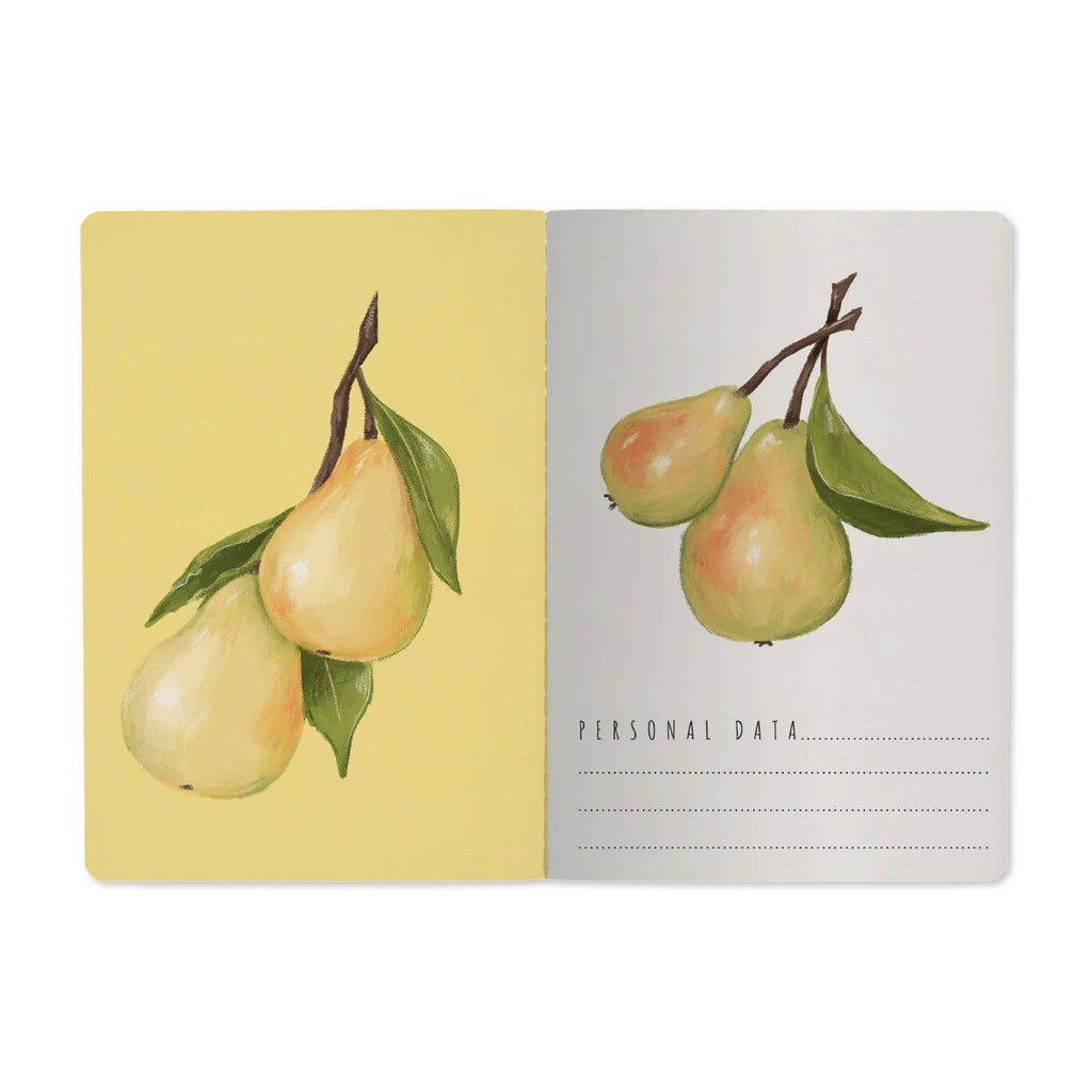 A5 Notebook - Pears on the Tree