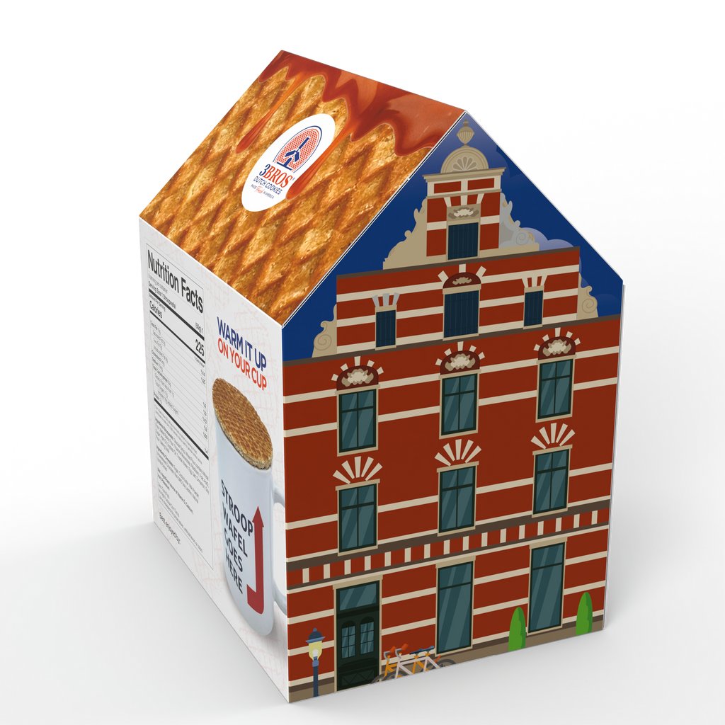 Milk-Chocolate-dipped Stroopwafels - Amsterdam Canal House