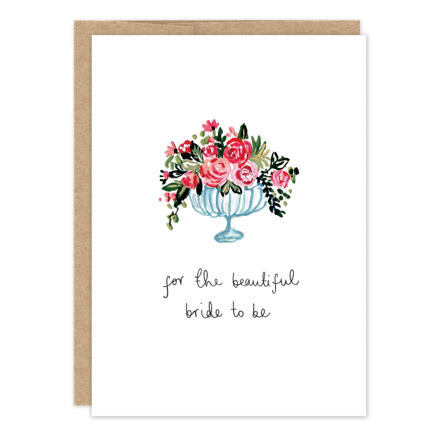 Beautiful Bride To Be Bridal Shower Card