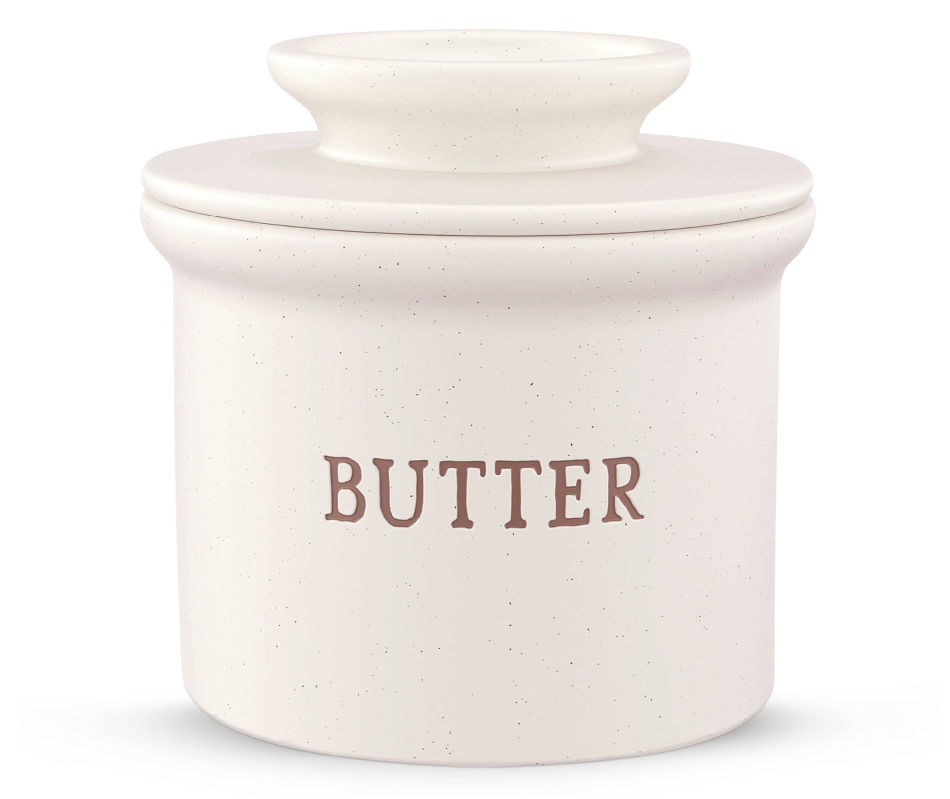 Kook French Butter Keeper Dish, Ceramic