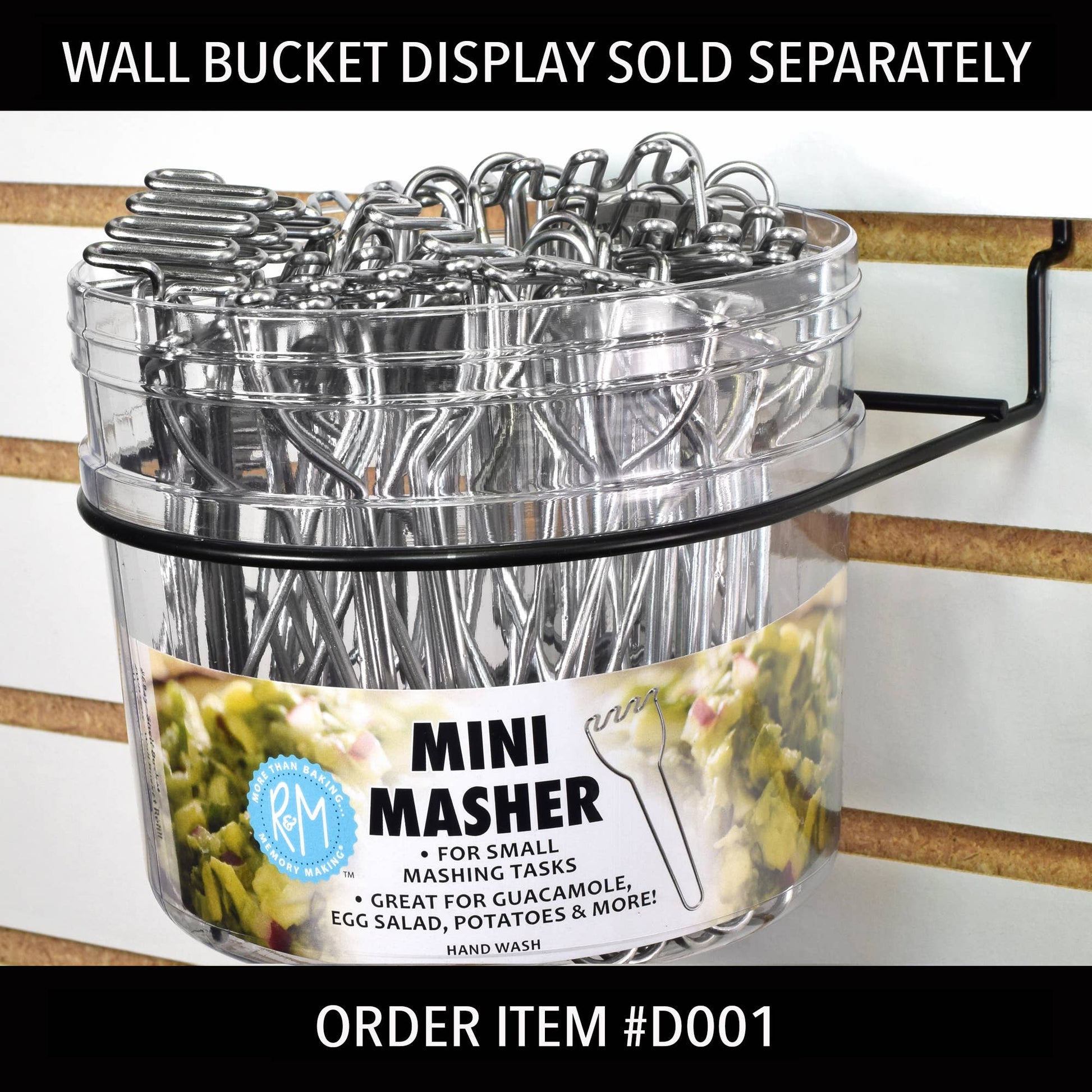 Wall Bucket Refill Mini Masher /48