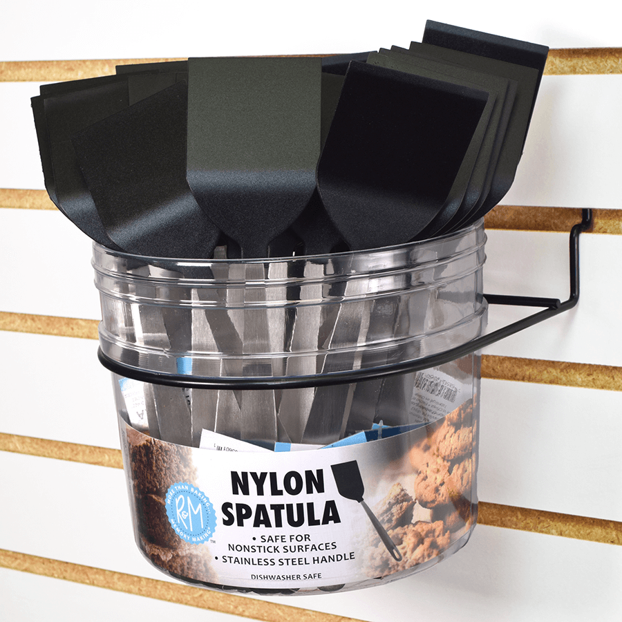 Wall Bucket Refill Spatula Nylon /36