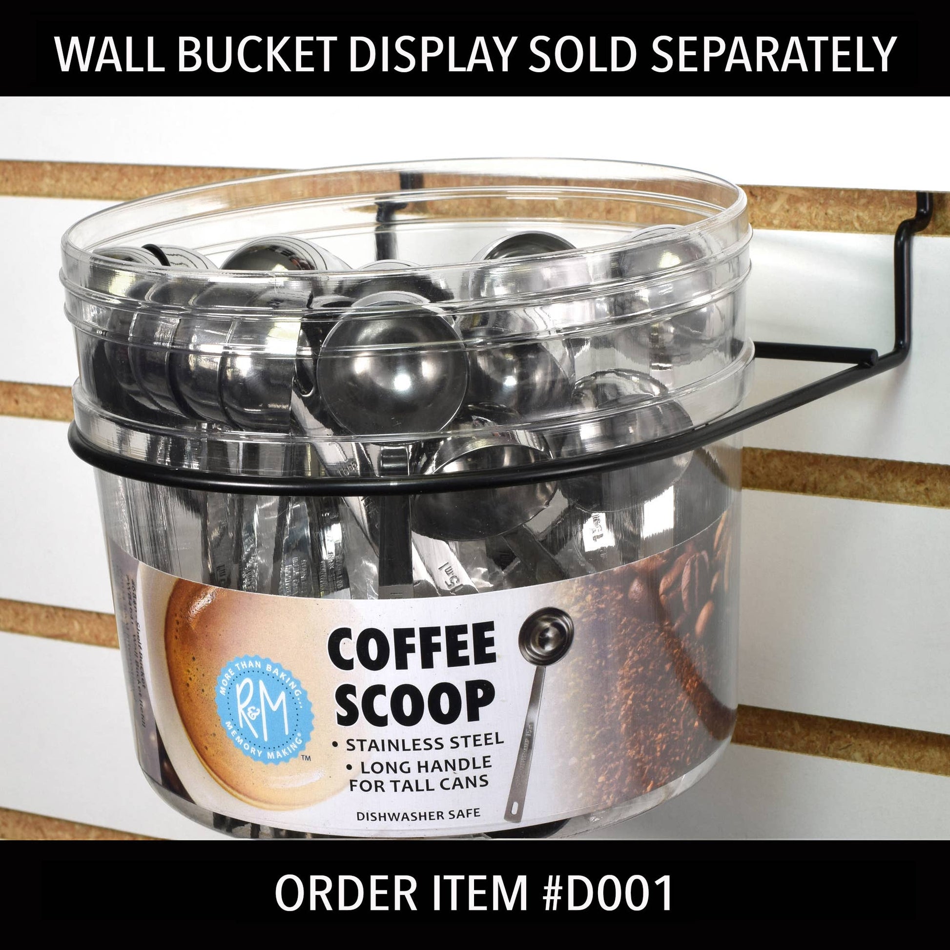 Wall Bucket Refill Coffee Scoop /24