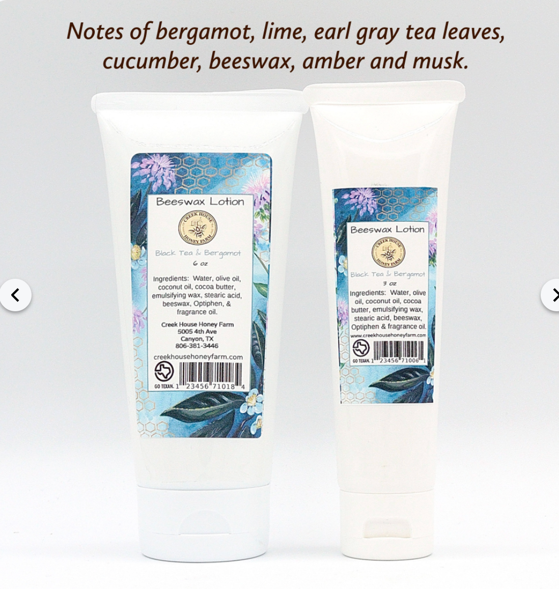 Beeswax Lotion | 3 oz Tube