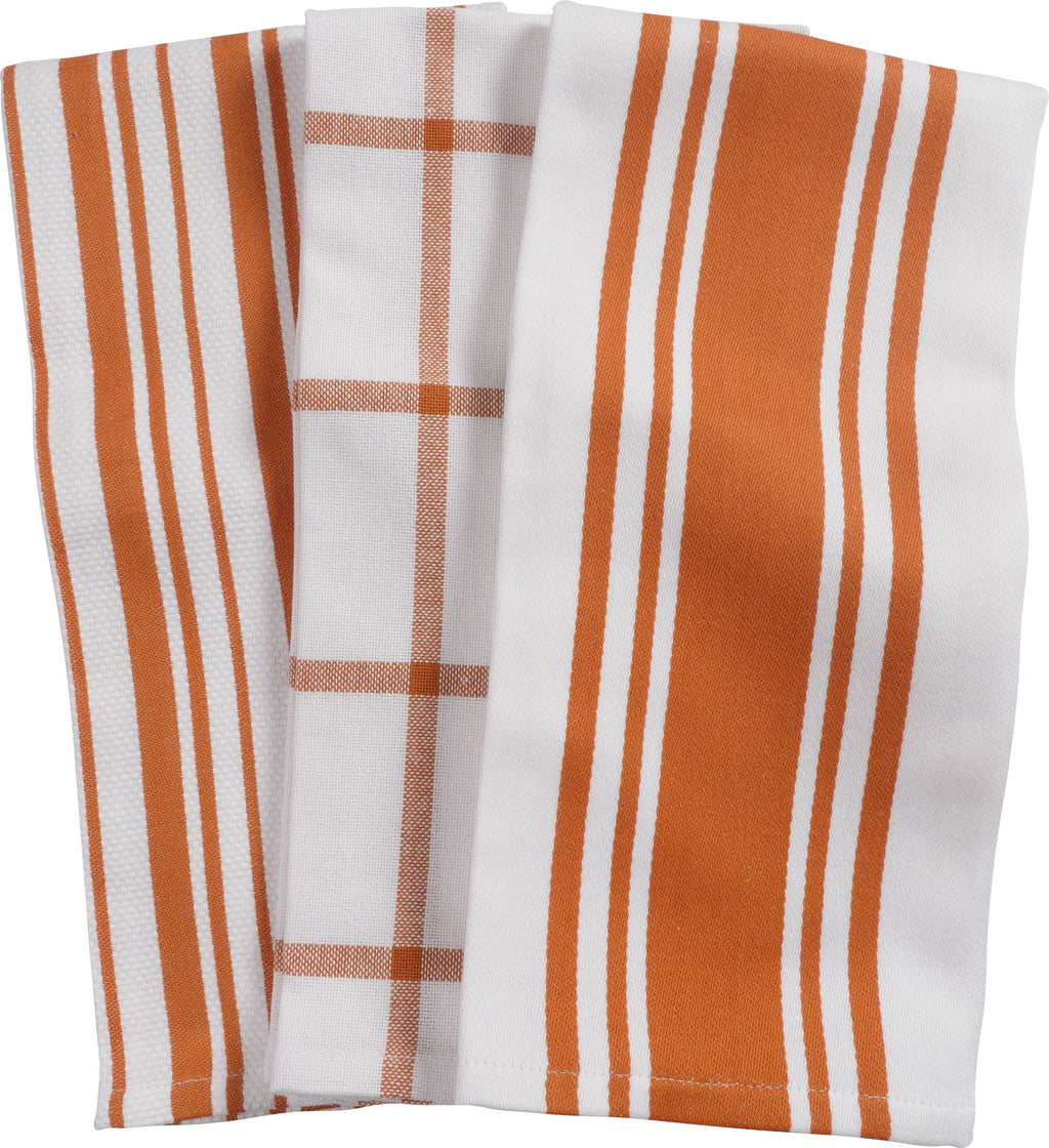 KAF Home Oversized Mixed Set of 3 Kitchen Towels - 20" x 30"