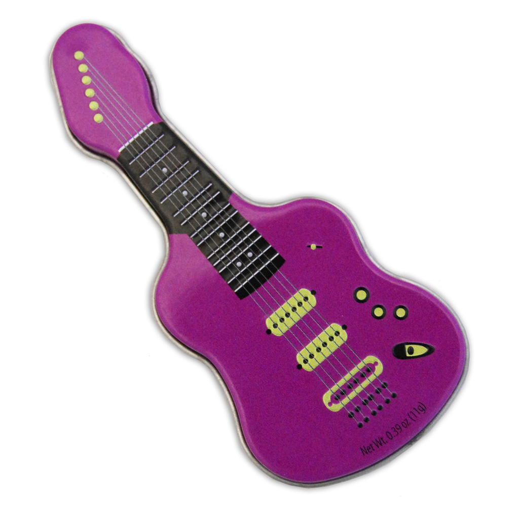 Electric Guitar Shaped Mint Tin