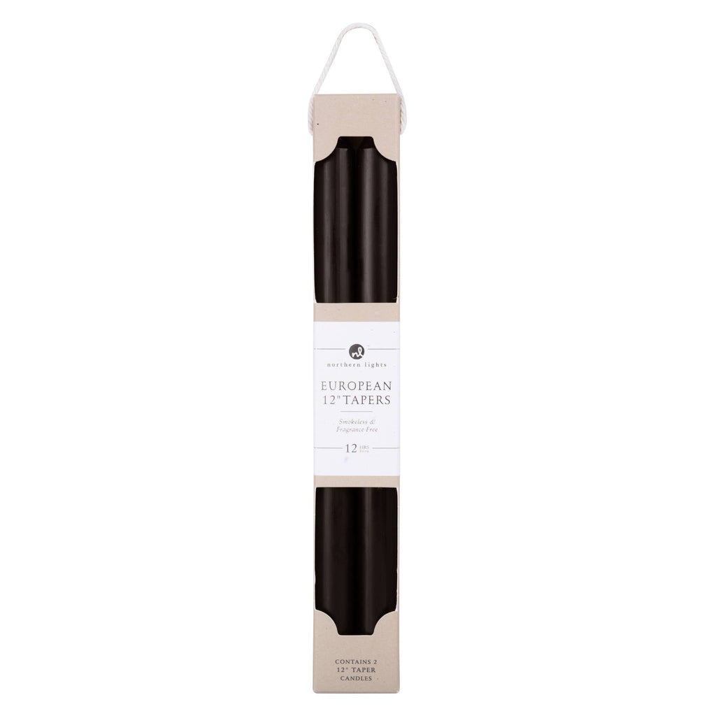 12" Taper Candles - 2pk