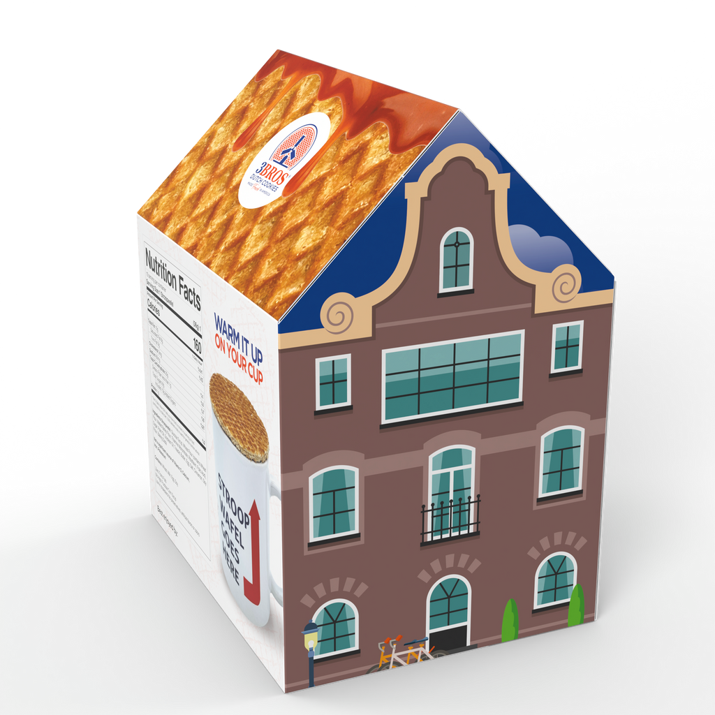 Classic Caramel Stroopwafel – 10-count Canal House Gift Box