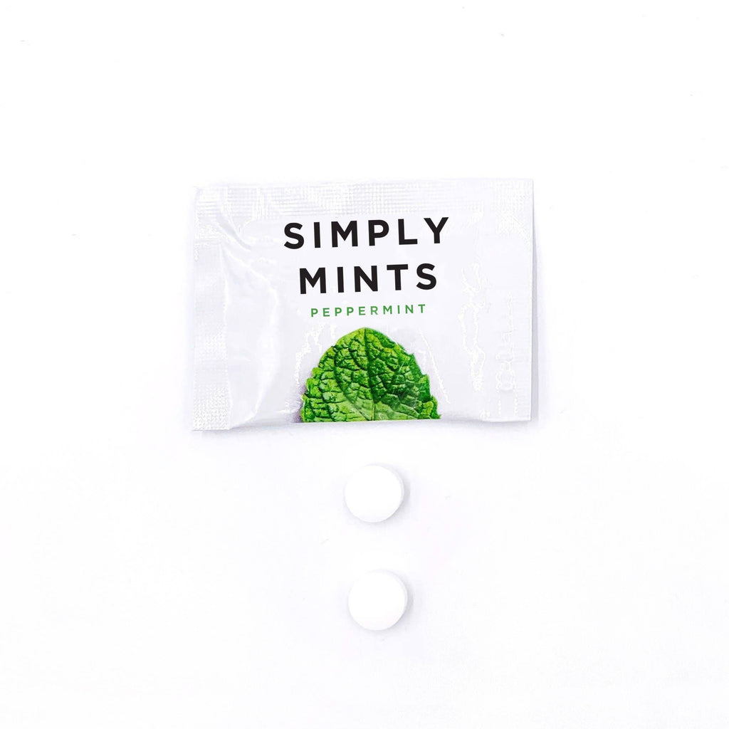 Simply Individually Wrapped Mints - Peppermint
