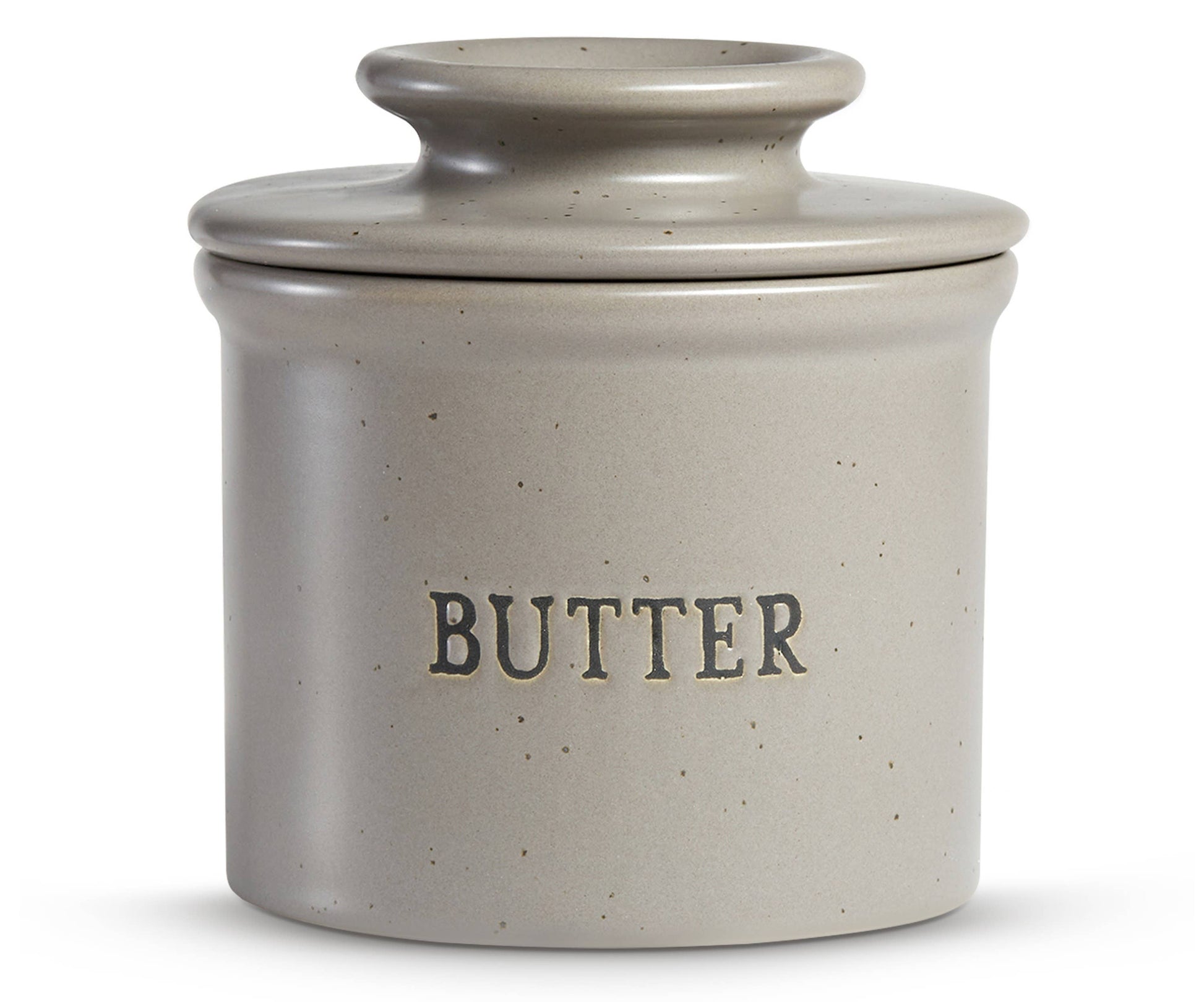 Kook French Butter Keeper Dish, Ceramic