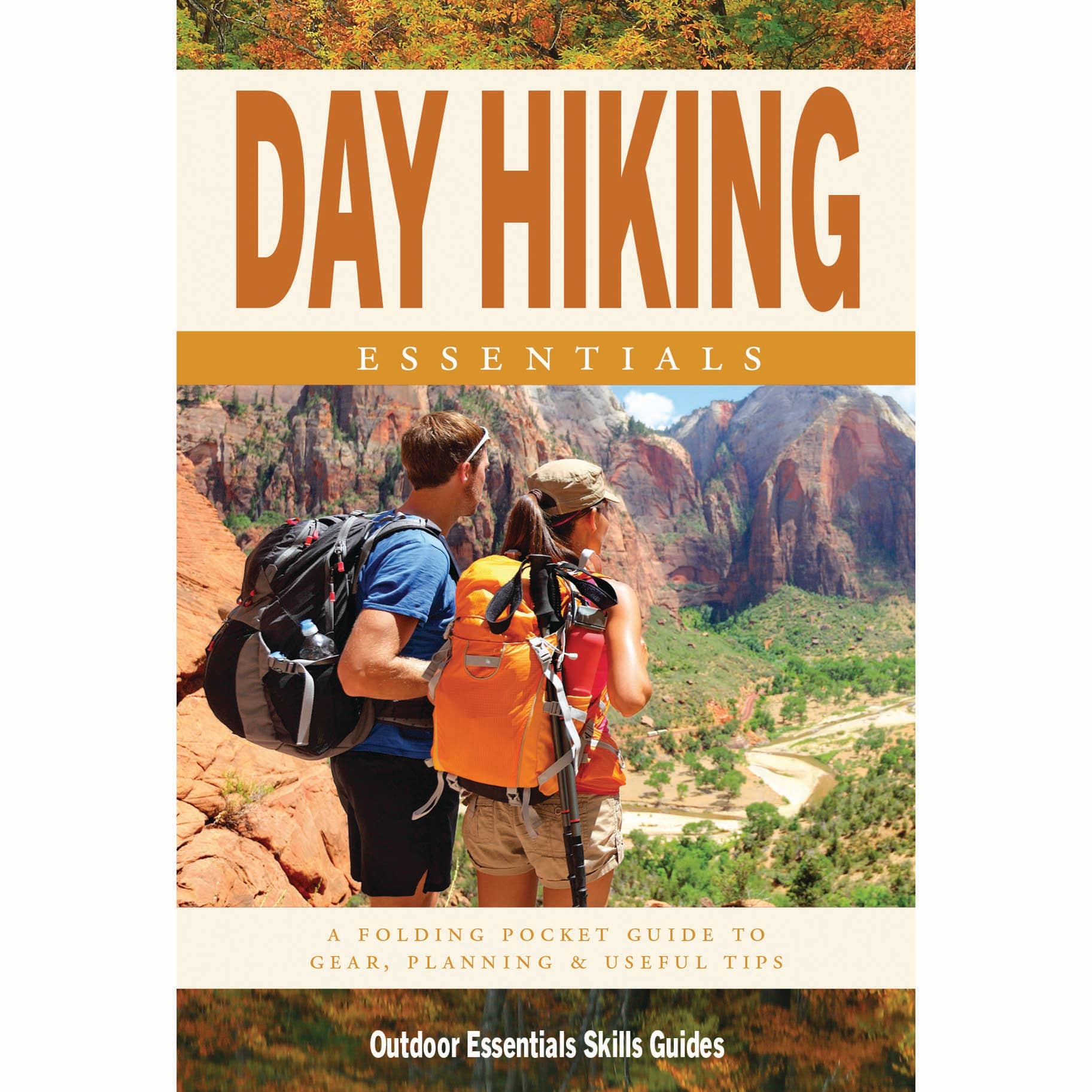 Day Hiking Essentials Folding Pocket Guide