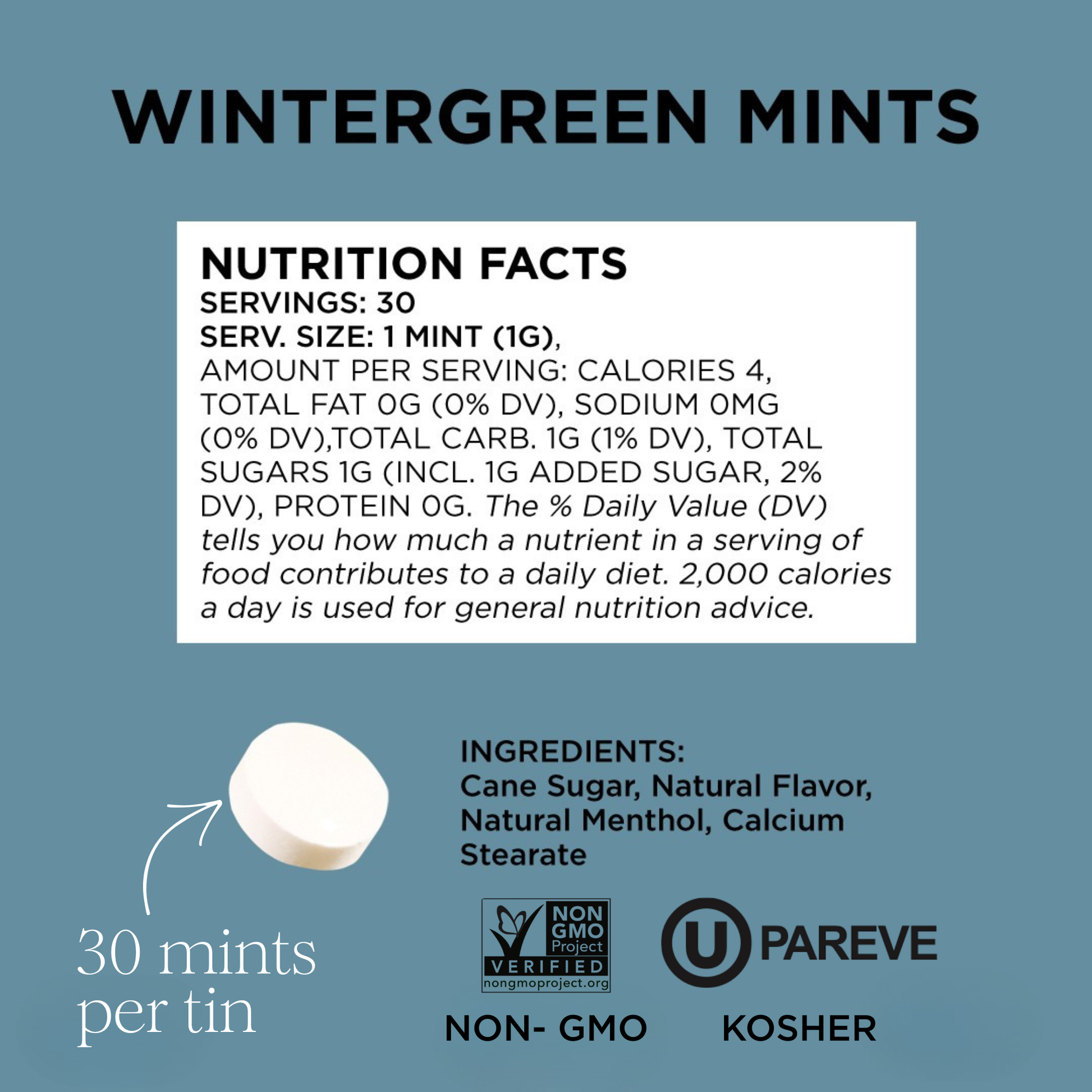 Simply Mints - Wintergreen | Pack of Six