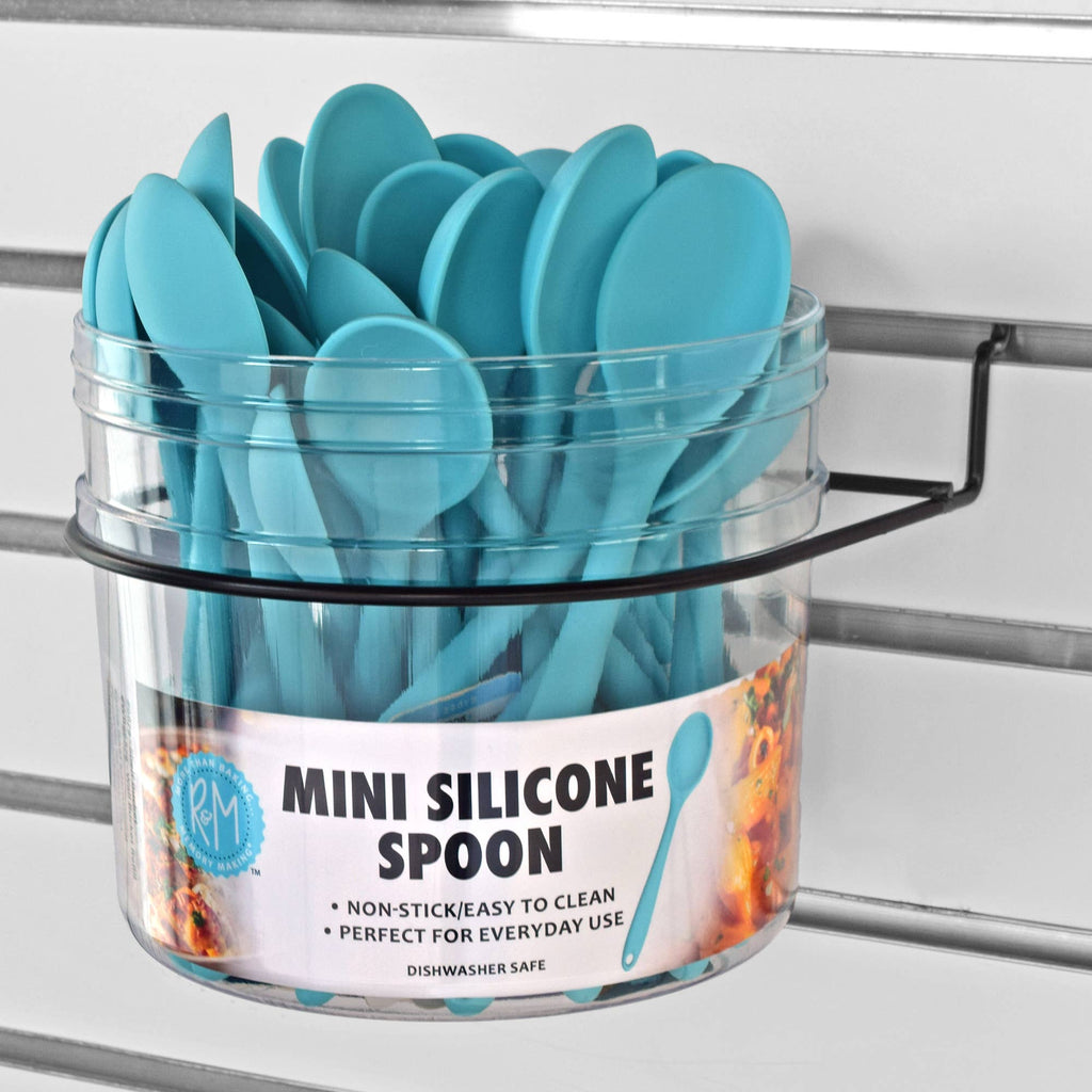 Wall Bucket Refill Mini Silicone Spoon /25
