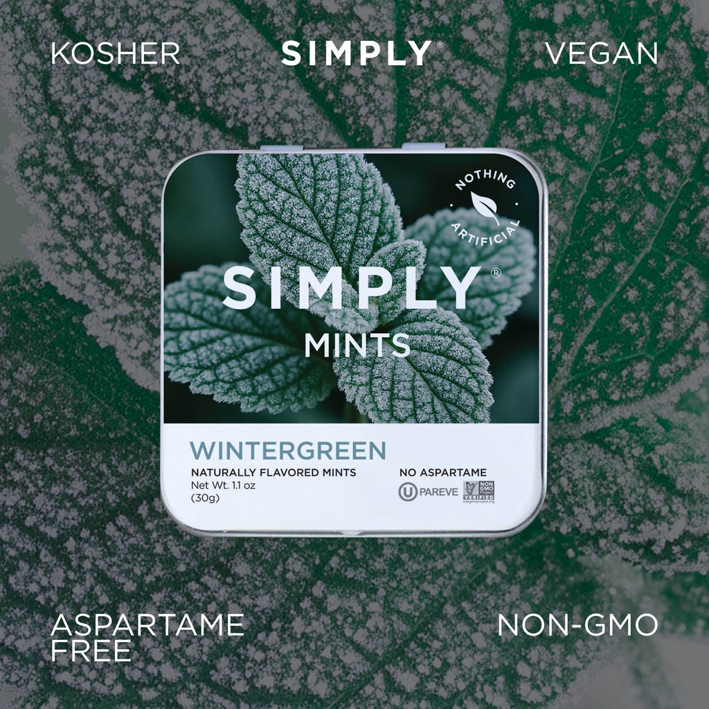 Simply Mints - Wintergreen | Pack of Six