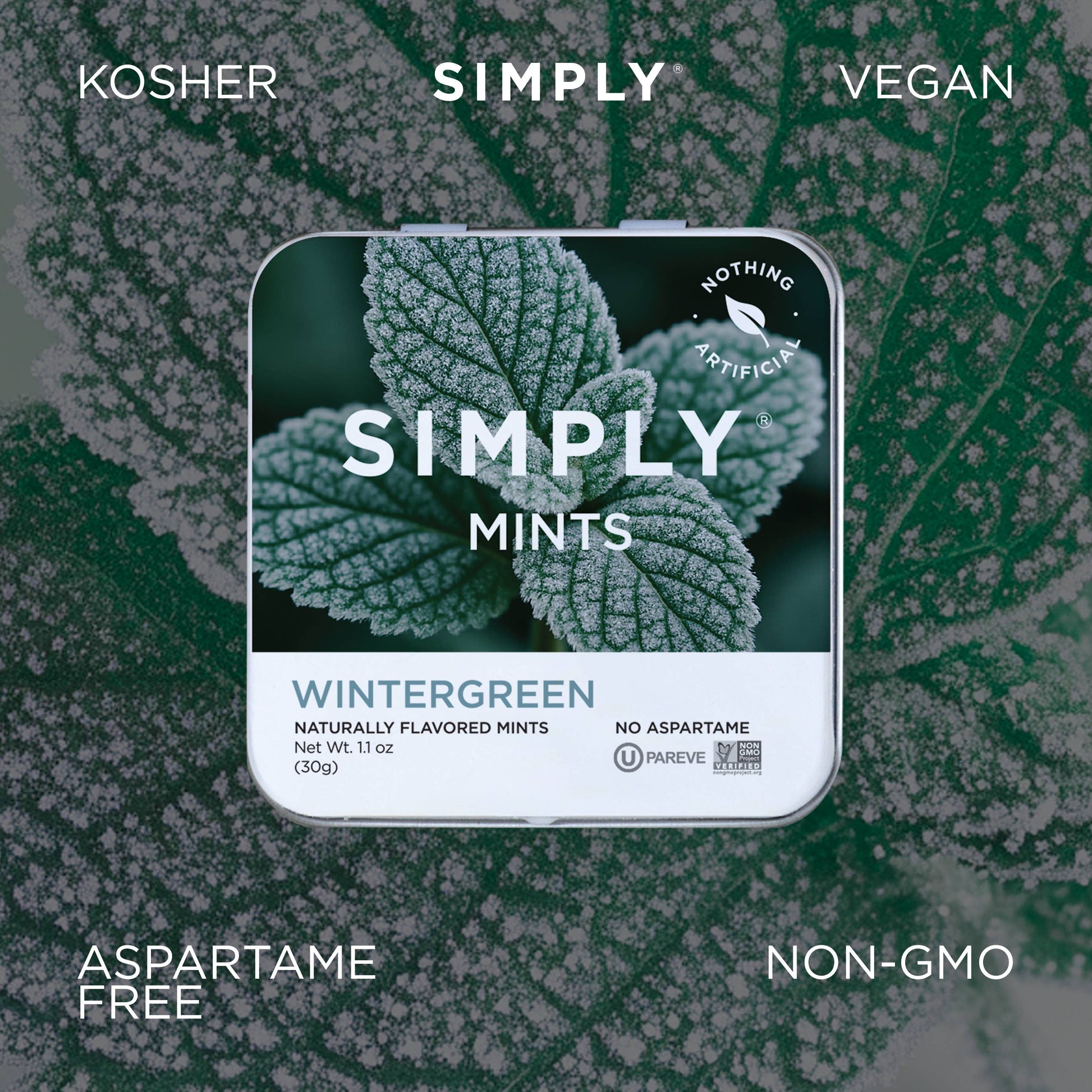 Simply Mints - Wintergreen | Pack of Six