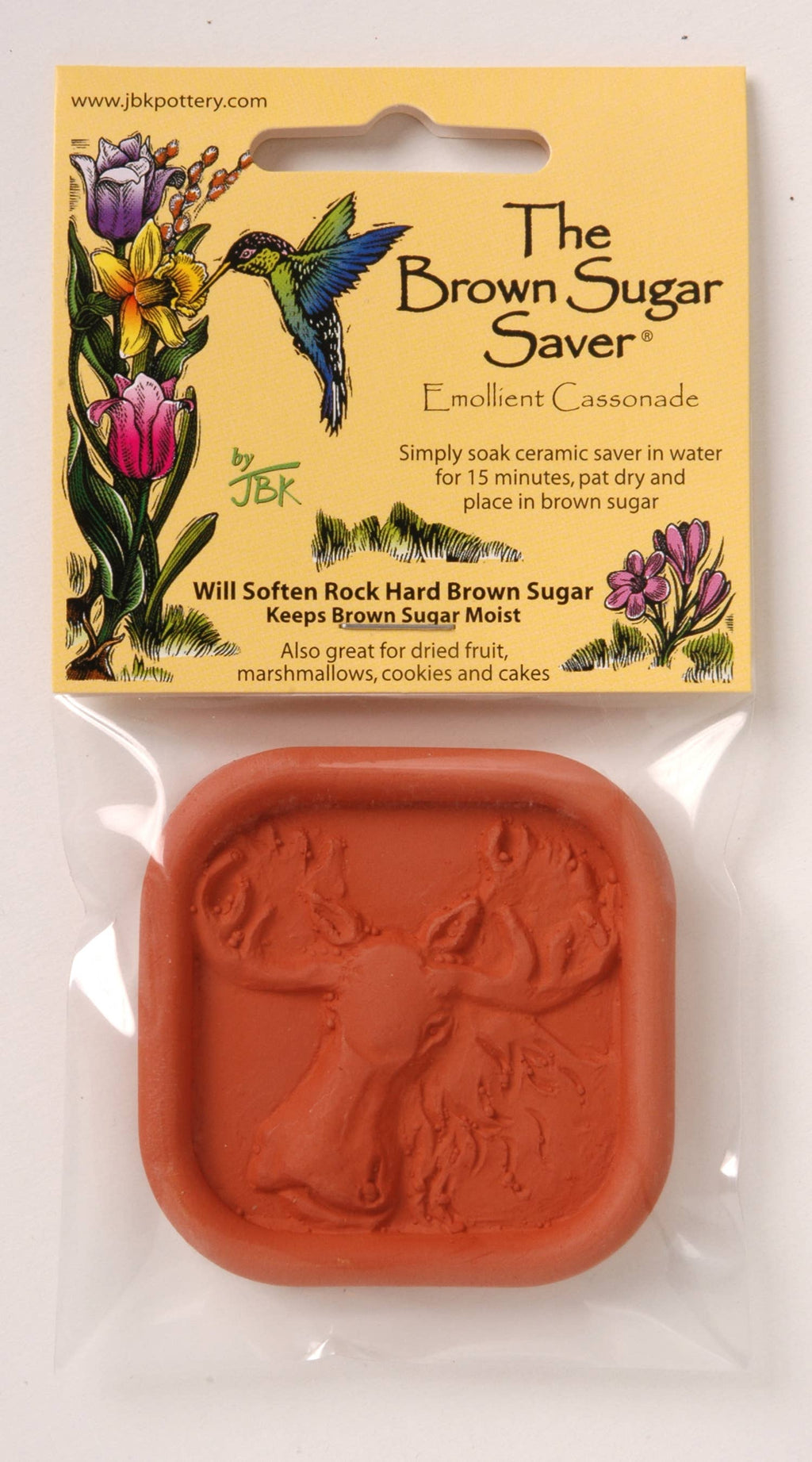 Brown Sugar Saver - Moose Design
