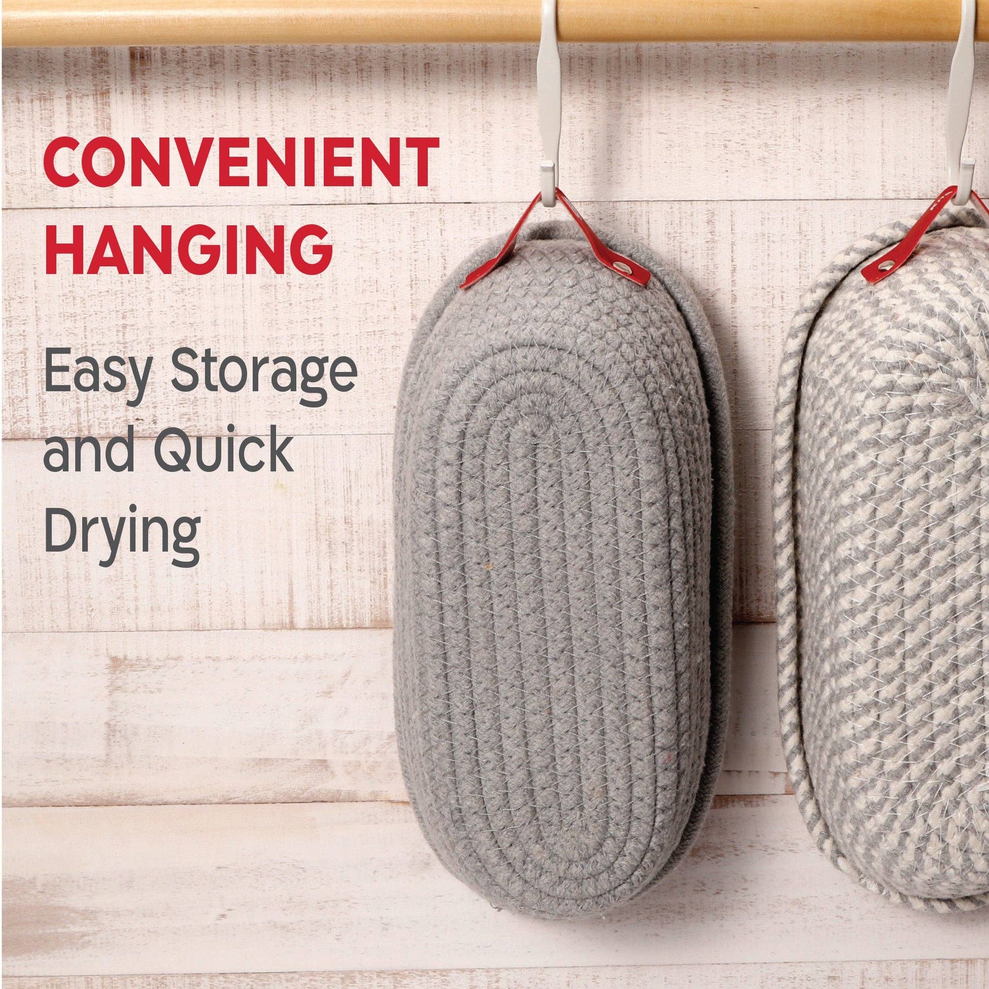 Oval Cotton Rope Proofing Baskets Set