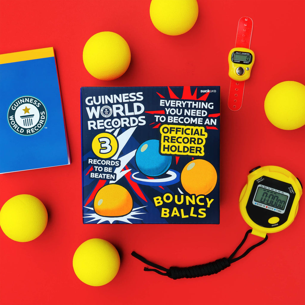 Bouncy Balls Record Breaker Kit - Guinness book of records