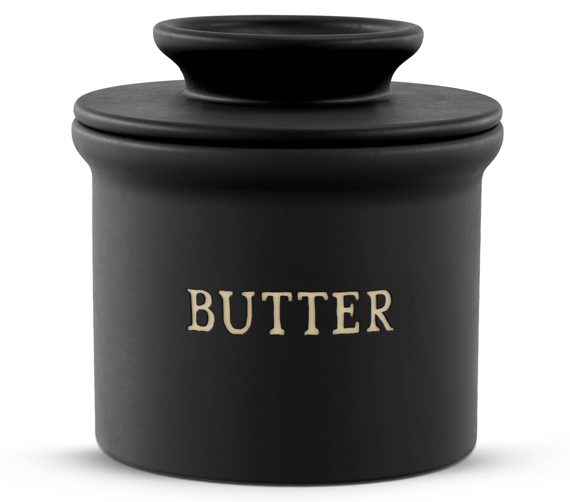 Kook French Butter Keeper Dish, Ceramic
