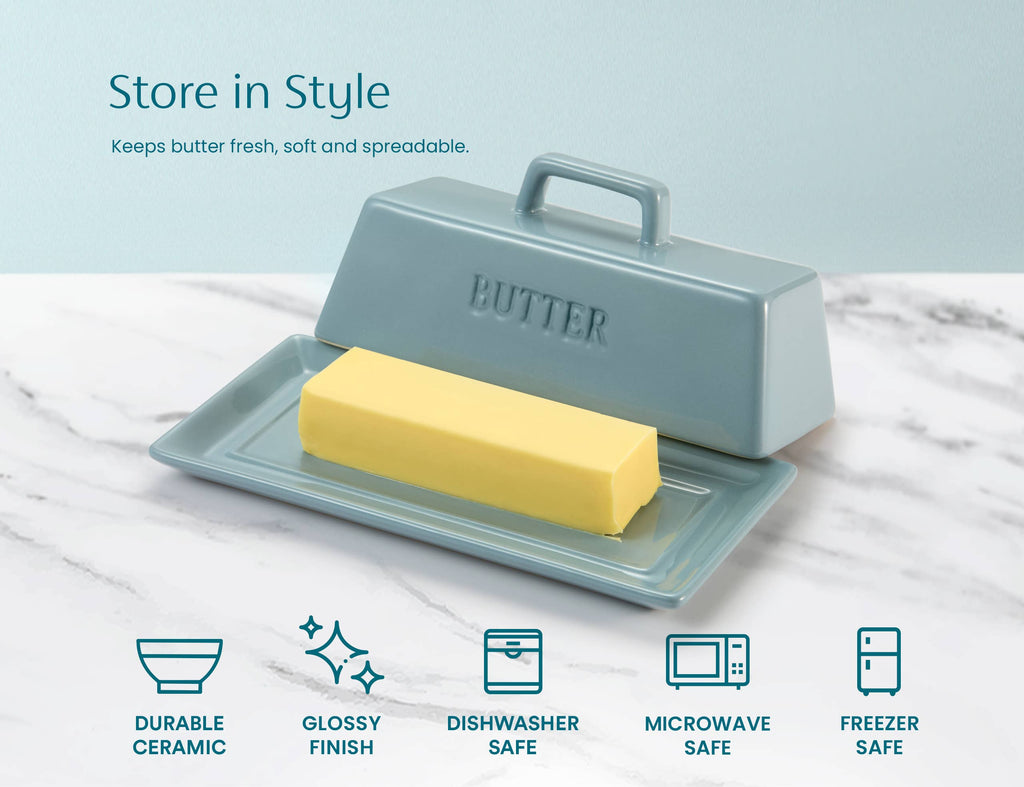 Kook Ceramic Butter Dish