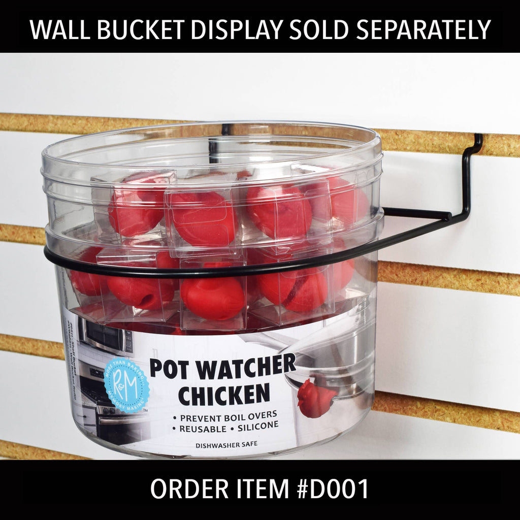 Wall Bucket Refill Pot Watcher Chicken/36