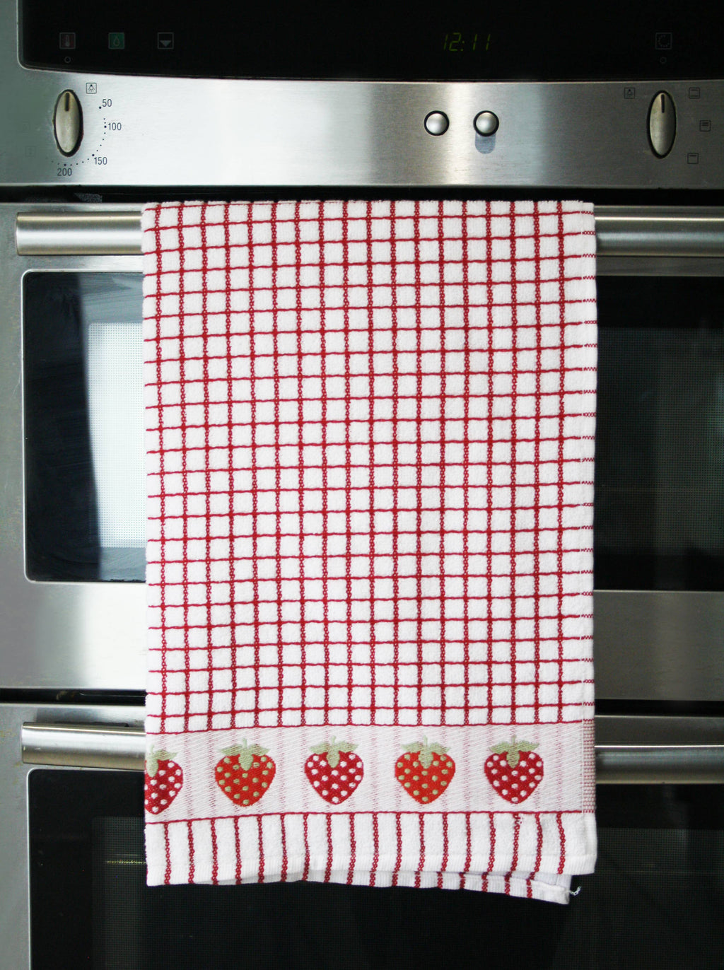 Poli-Dri Jacquard Tea Towel - Strawberry