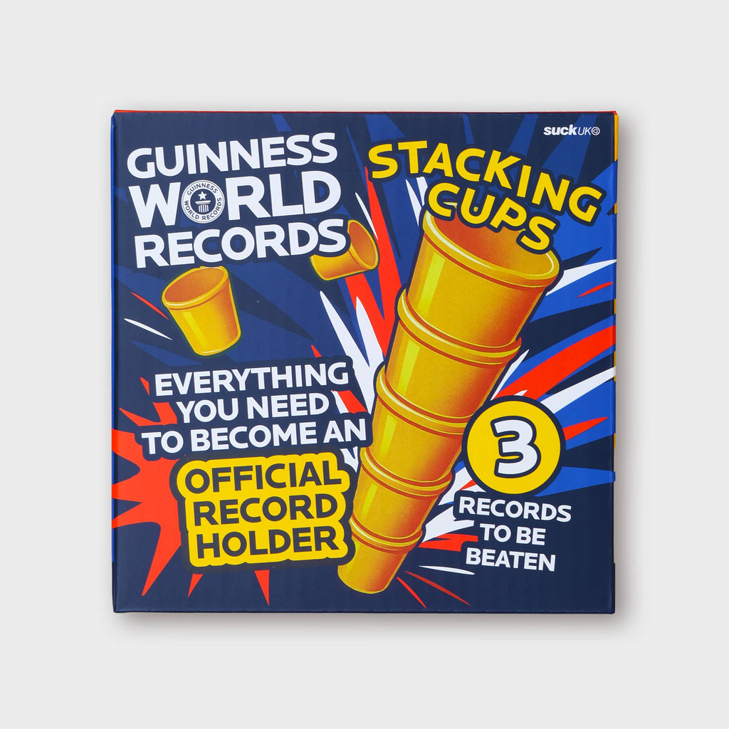Stacking Cups Record Breaker Kit - Guinness book of records