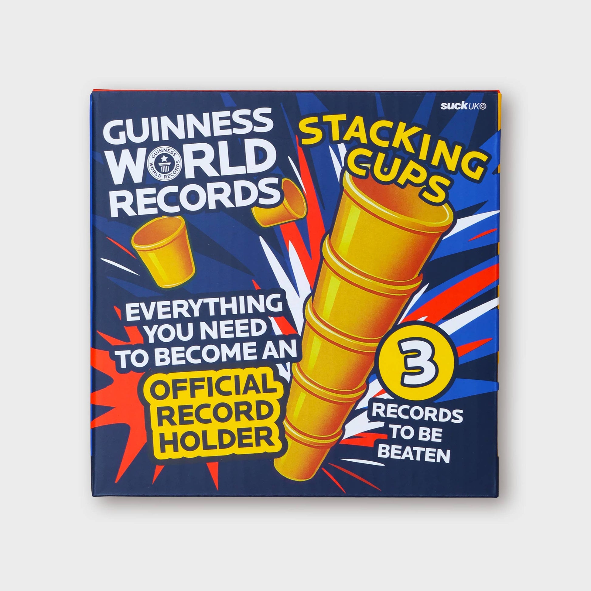 Stacking Cups Record Breaker Kit - Guinness book of records