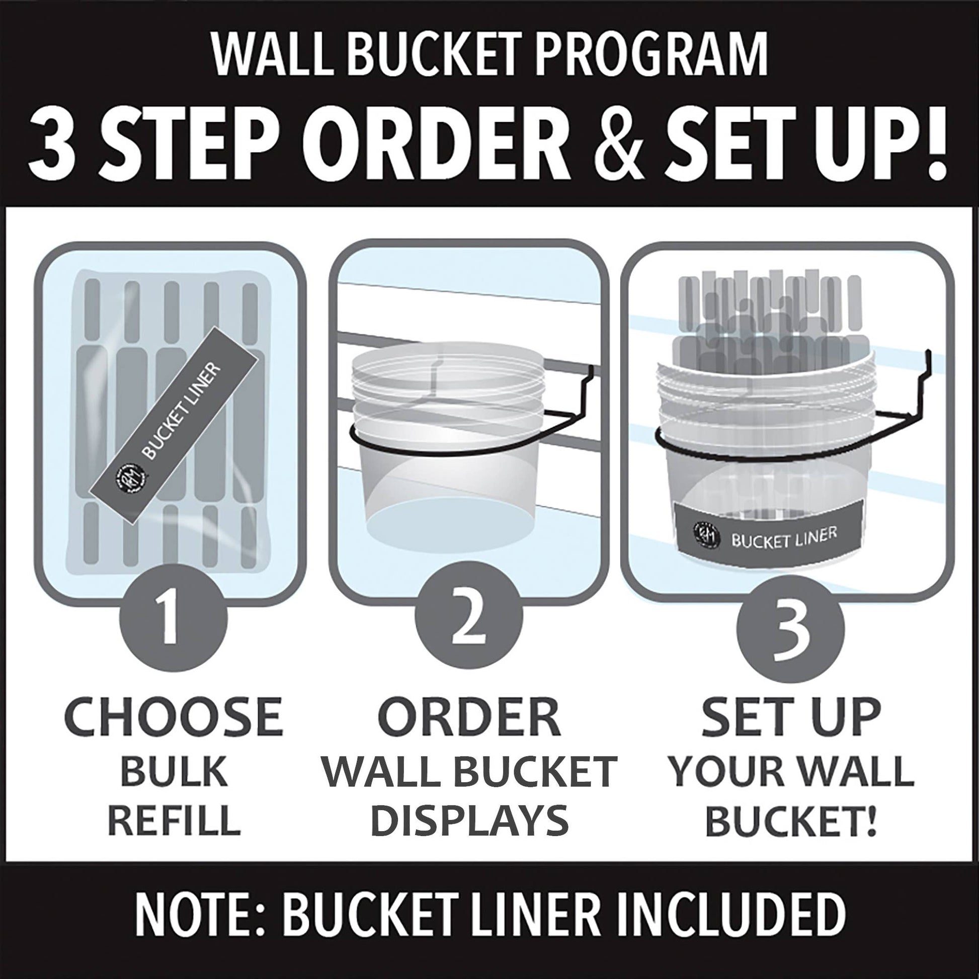 Wall Bucket Refill Box Grater /48