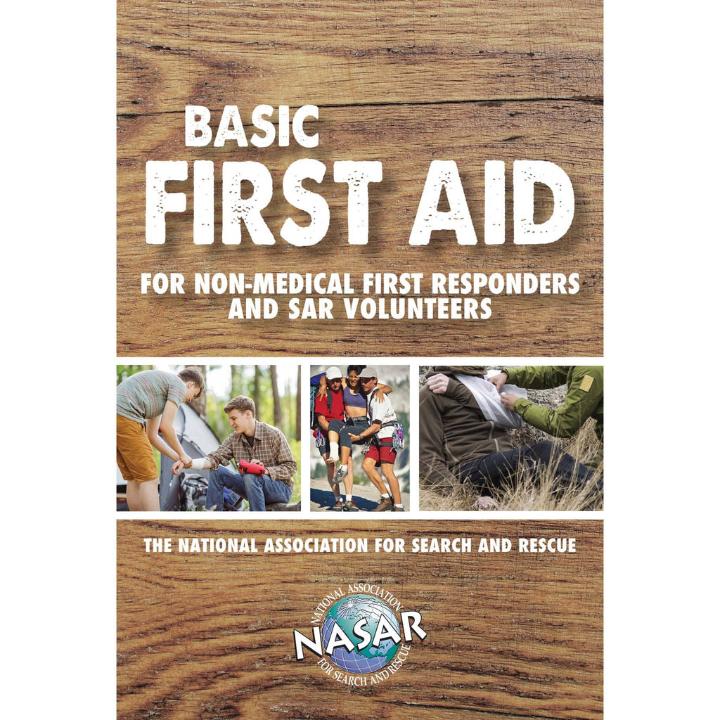 Basic First Aid for Non-Medical First Responders and SAR Folding Pocket Guide