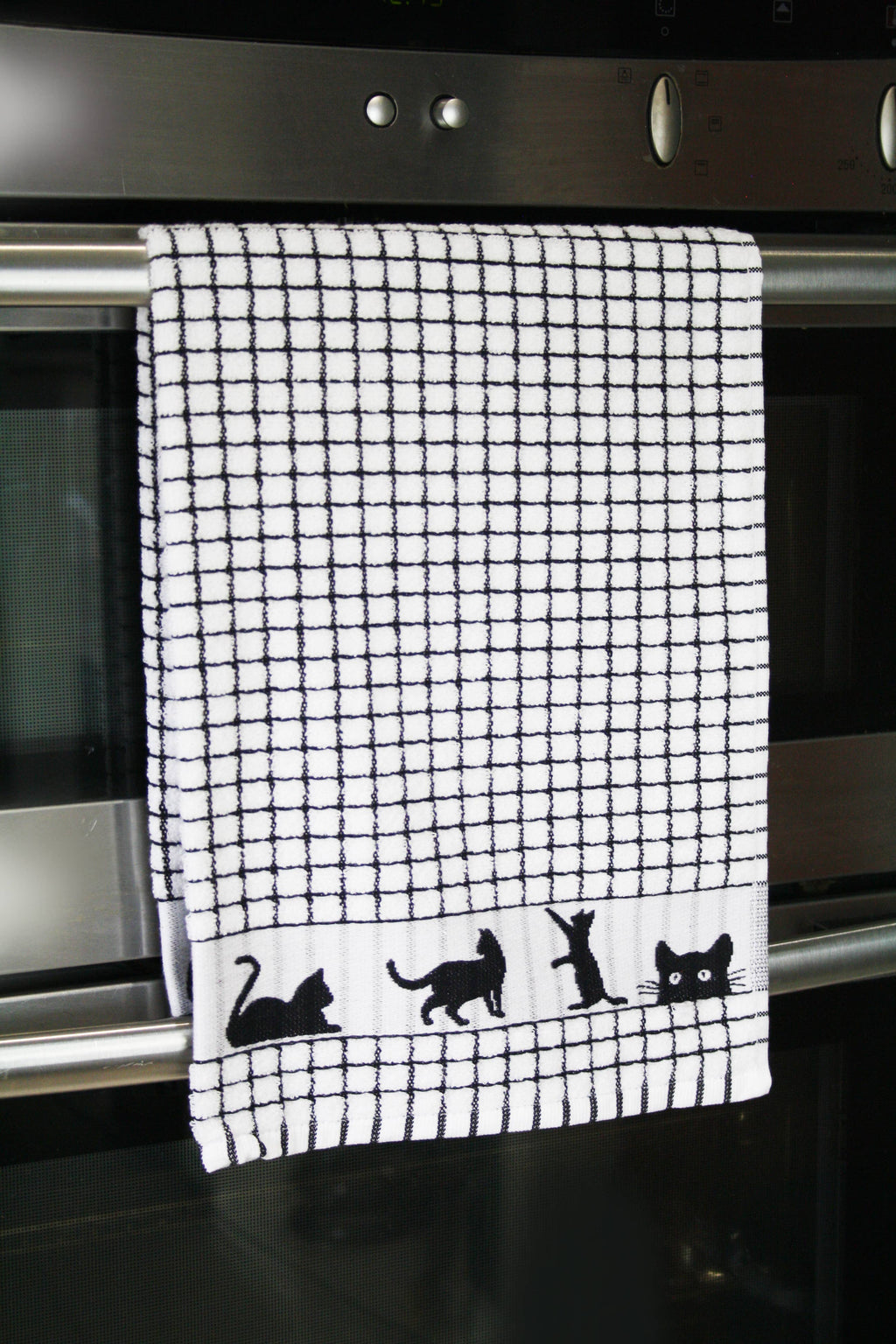Poli-Dri Jacquard Tea Towel - Cat