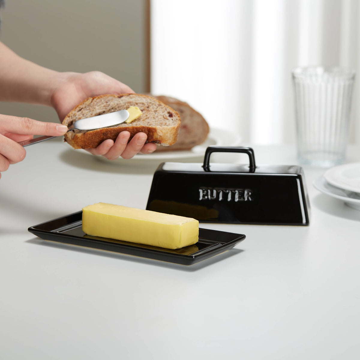 Kook Ceramic Butter Dish
