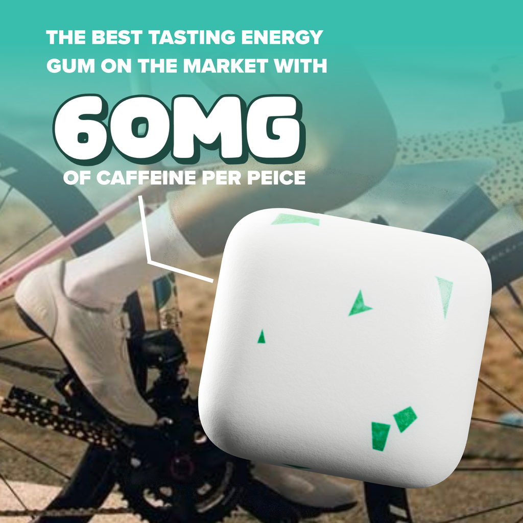 Spearmint Performance Energy Gum 12 pack