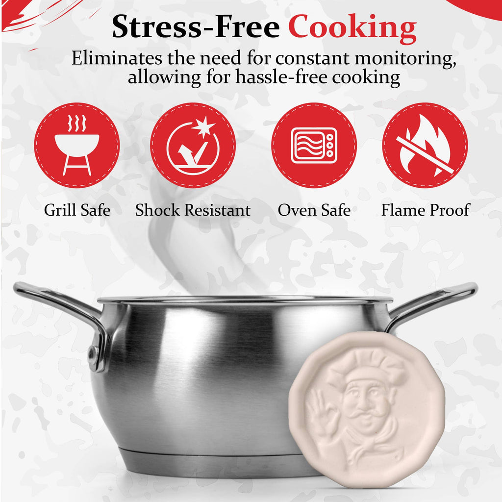Pot Minder / Boil Alert (helps boil overs) - Teapot Design
