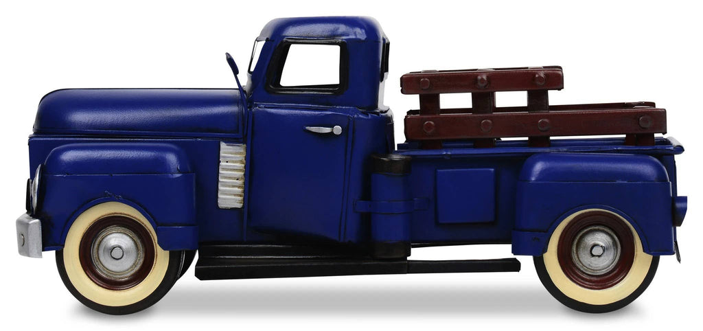 Blue Cattle Truck Display