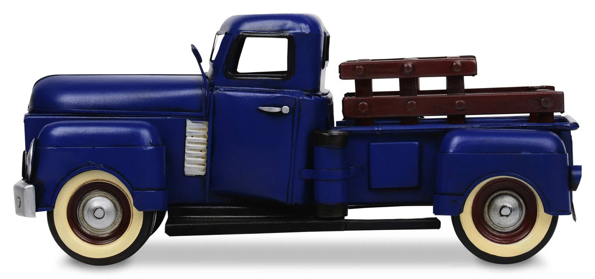 Blue Cattle Truck Display