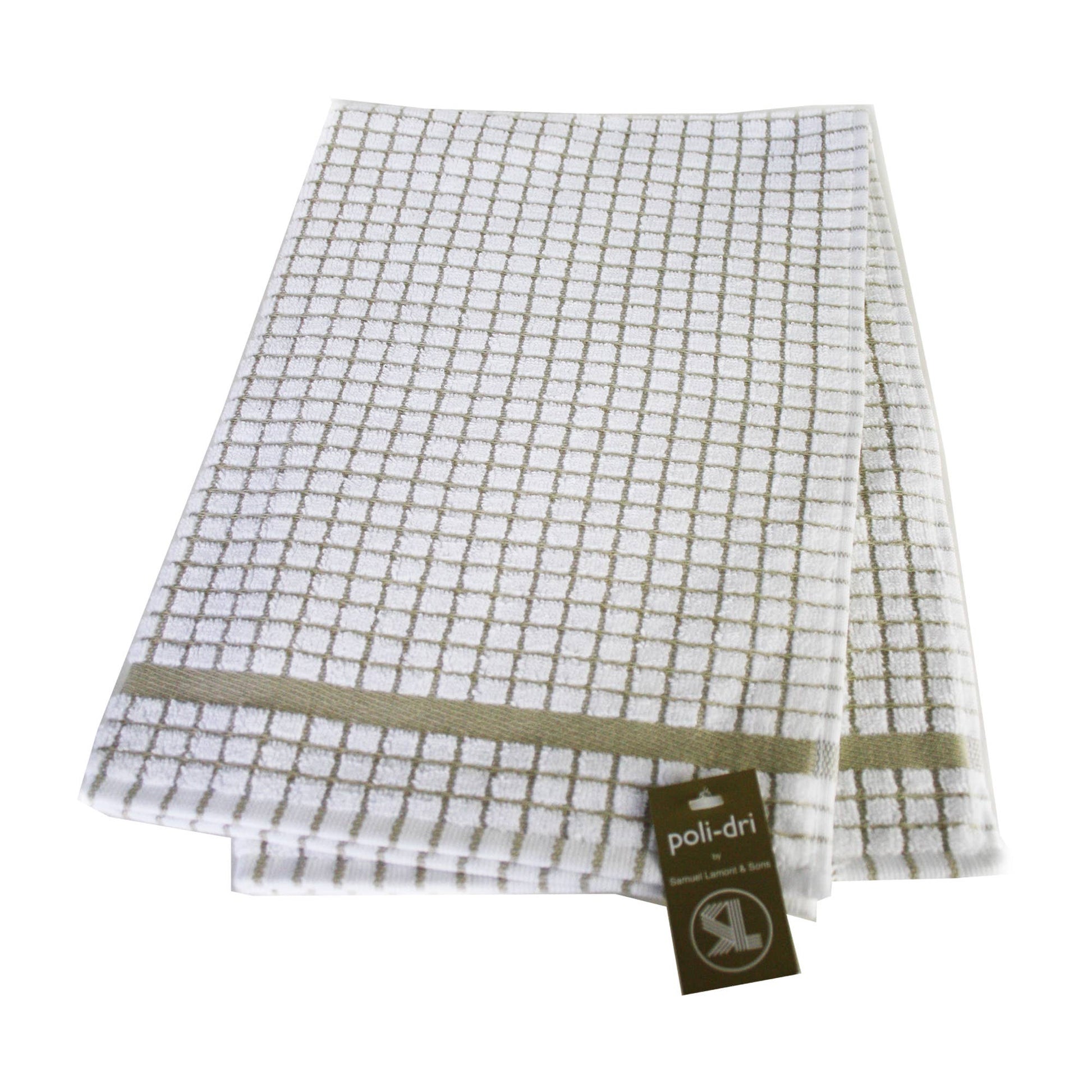 Poli-Dri Cotton Tea Towel - Beige