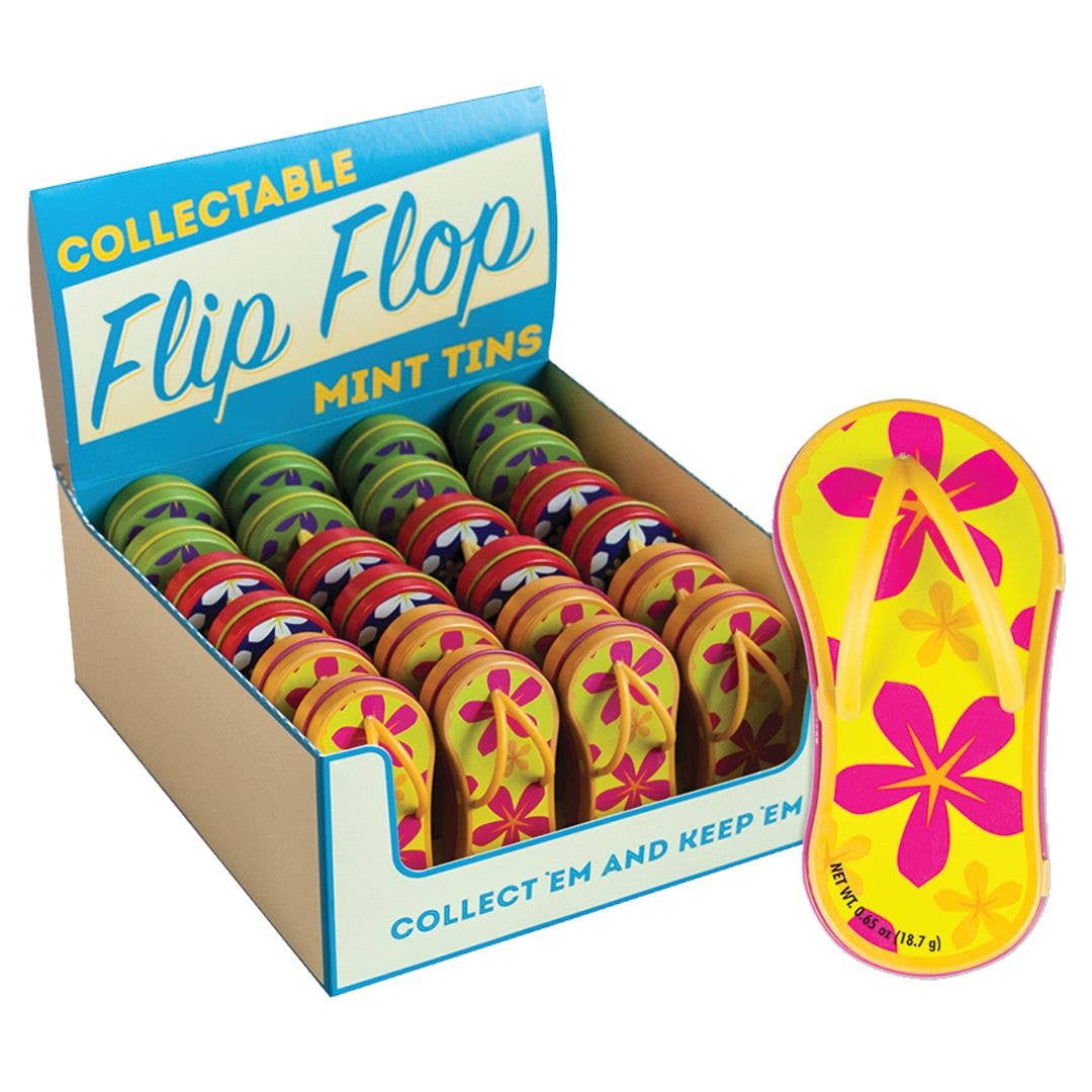 Flip Flop Shaped Mint Tins