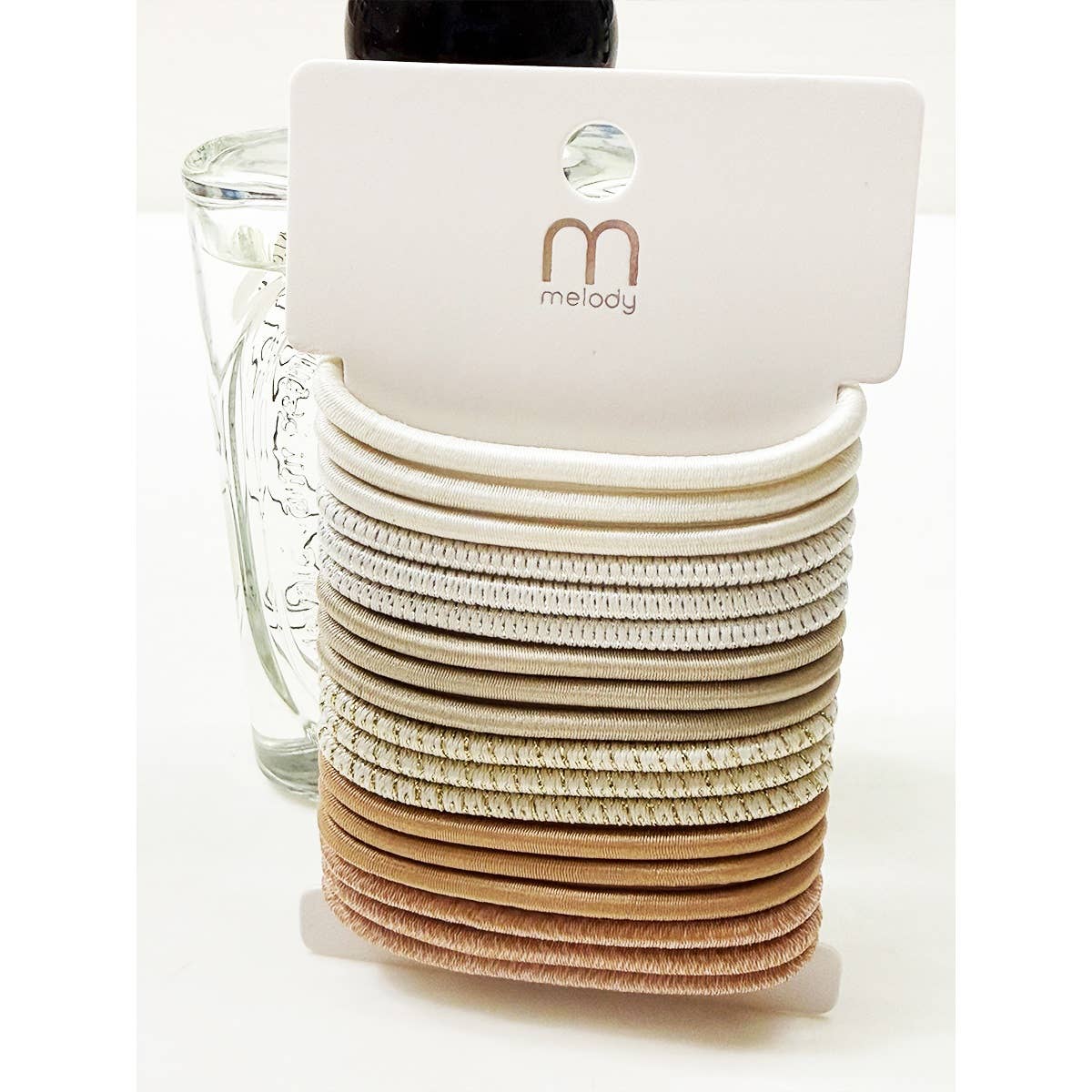 Neutral Shade Ponytail Elastics Hair Ties