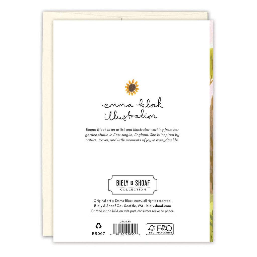 Greenhouse Garden Party Birthday Card