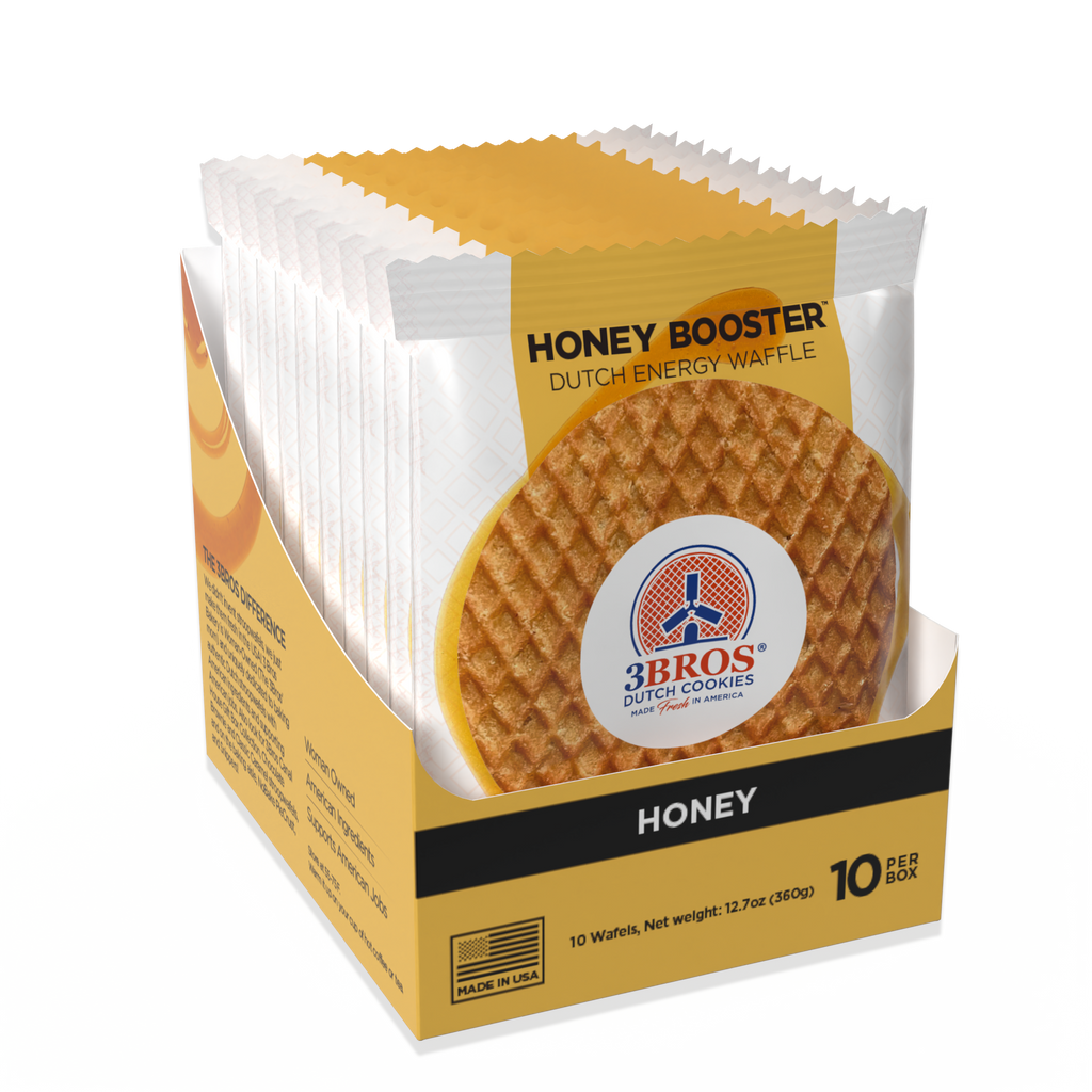 Honey Booster Energy Waffle - 40 single packs
