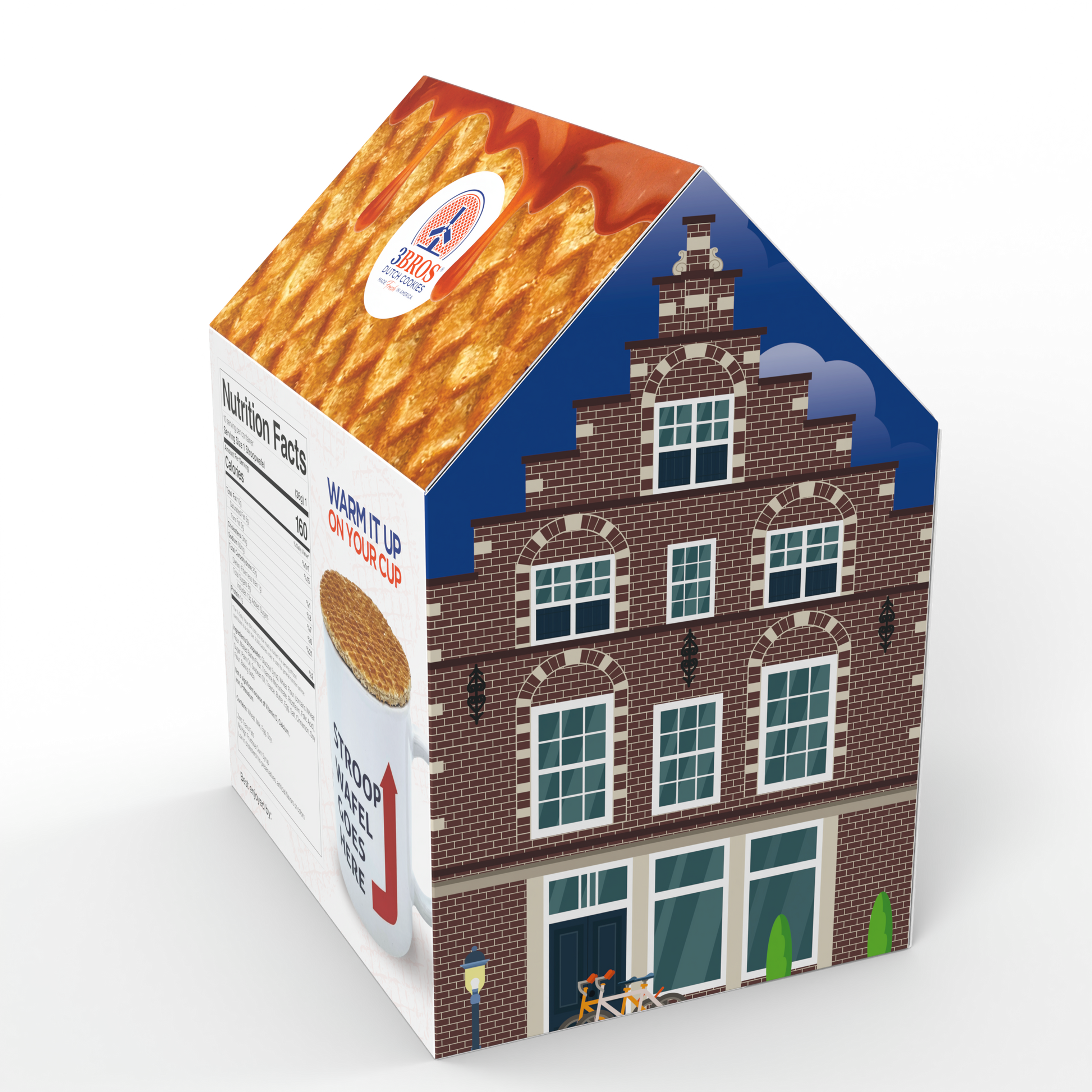Classic Caramel Stroopwafel – 10-count Canal House Gift Box