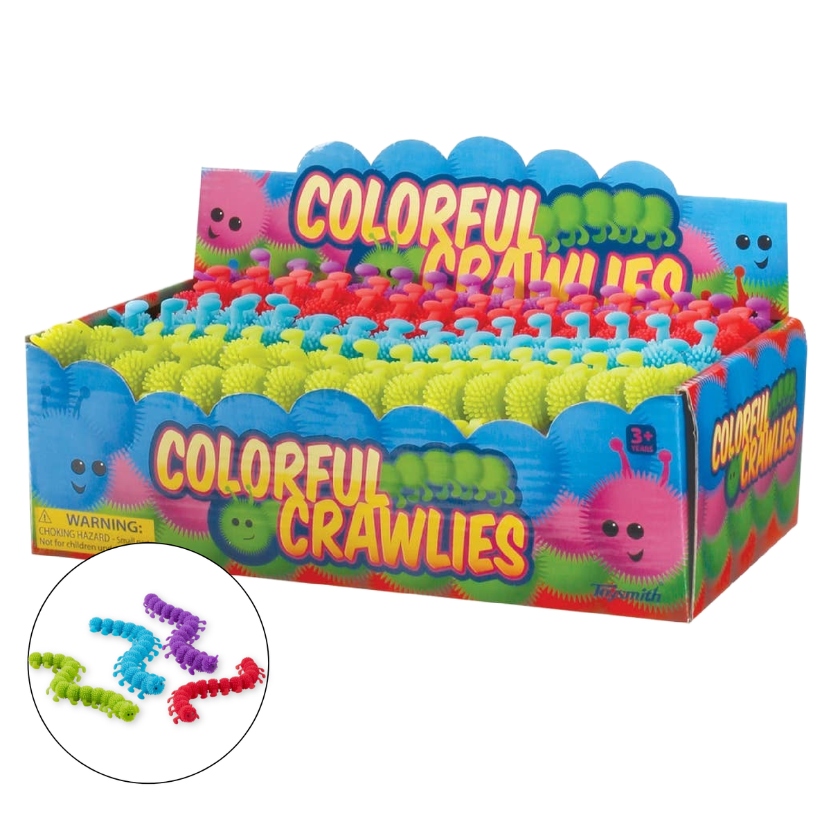 Colorful Crawlies, Squishy Stretchy Tactile Toy
