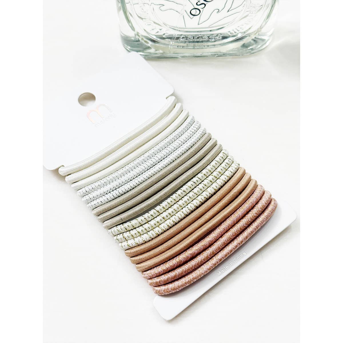 Neutral Shade Ponytail Elastics Hair Ties