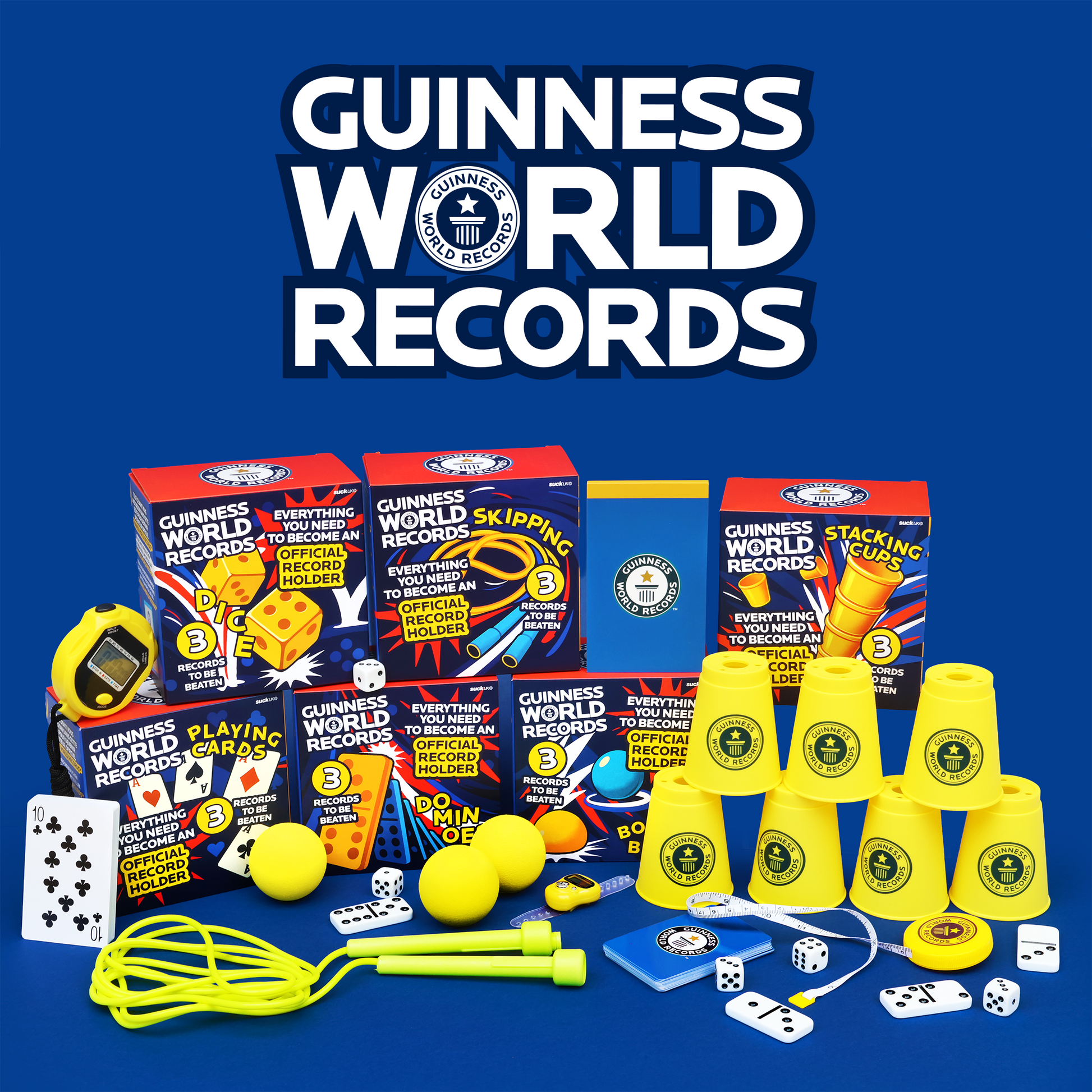 Bouncy Balls Record Breaker Kit - Guinness book of records