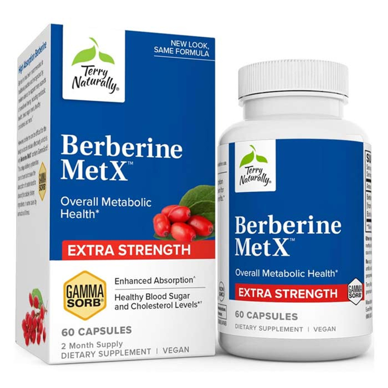 Terry Naturally Berberine MetX Extra Strength with Gamma Sorb at Homestead Market