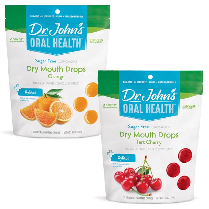 Dr. John's Dry Mouth Drops at Homestead Market in Tart Cherry and Orange