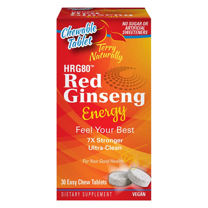 Terry Naturally Red Ginseng Energy Chewables